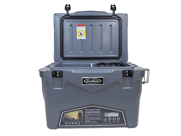 アイスランドクーラーボックス 35QT チャコール / Iceland