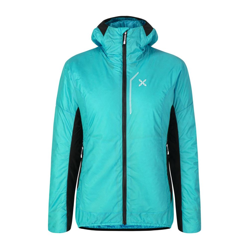 アイガー ジャケット ウーマン / ケアブルー EIGER JACKET WOMAN アイガー ジャケット ウーマン / ケアブルー EIGER JACKET WOMAN