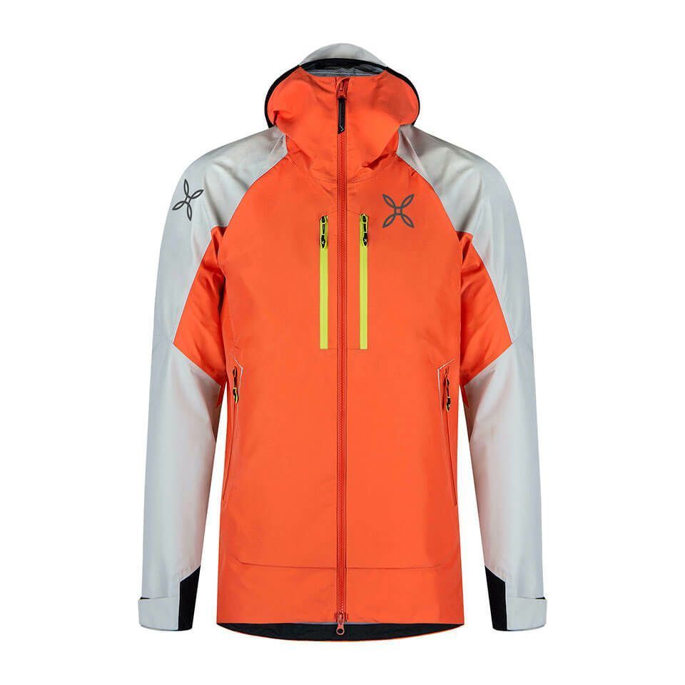 クリフジャケット / ダークオレンジ/イエローグリーン CLIFF JACKET