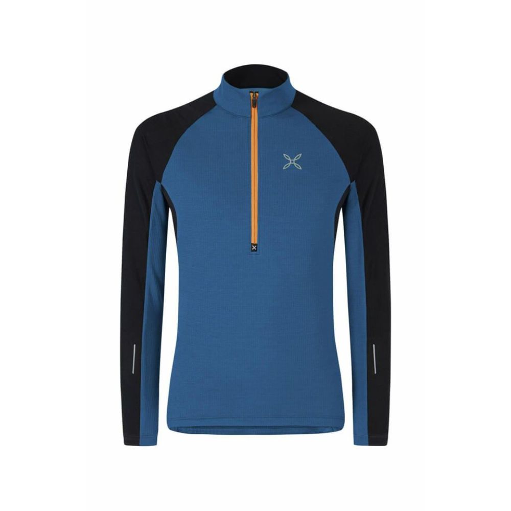 ランソフトジップ マグリア / ディープブルー / ダークオレンジ RUN