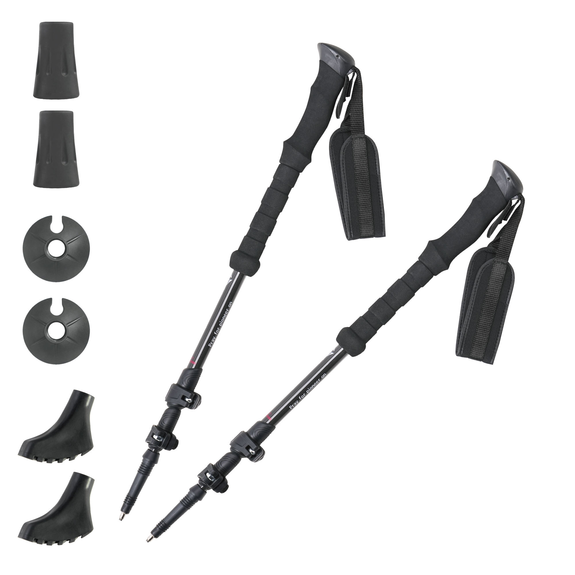 トレッキングポール カーボン 2本セット / TREKKING POLE TR-3002