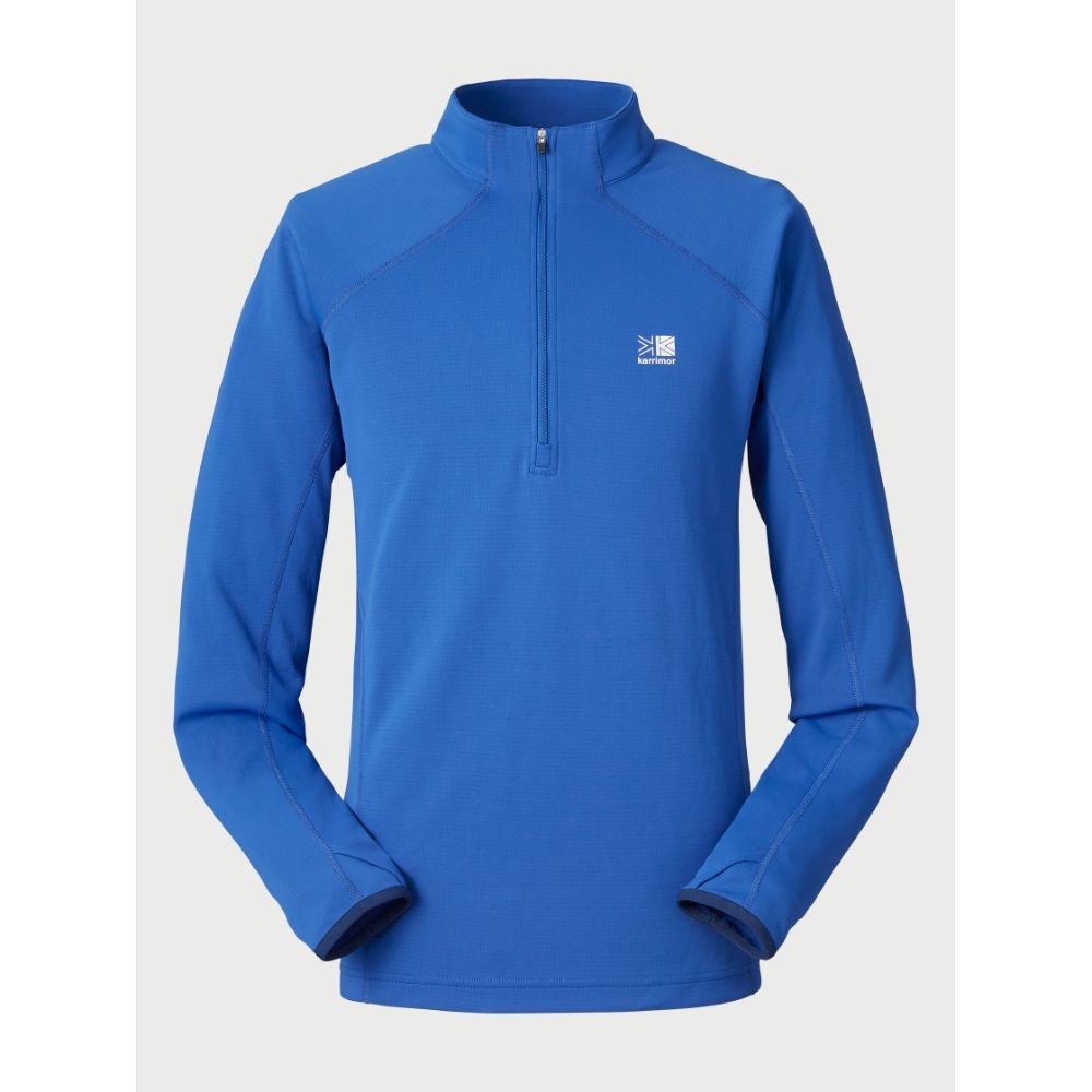 ミドラードライハーフジップ / Galactic Cobalt middler dry half-zip