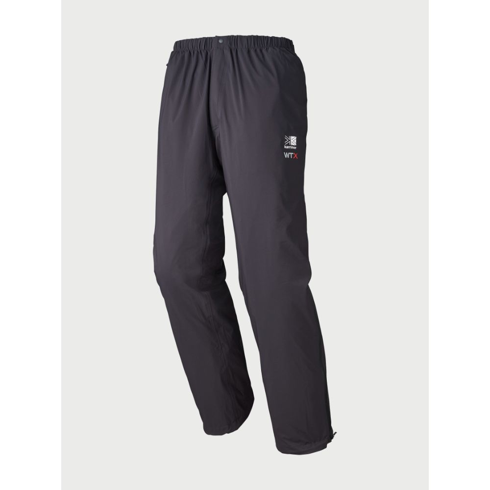 WTXLTレインパンツ / Black WTX LT rain pants 101530｜カリマー