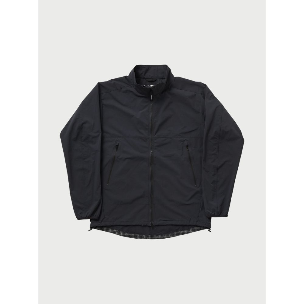 ソフトシェルジップアップ / Black softshell zip-up 101532