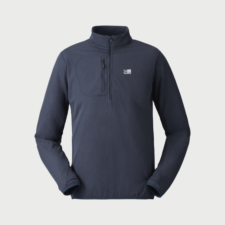 オクタサーマルハーフジップ / Midnight octa thermal half-zip 101596