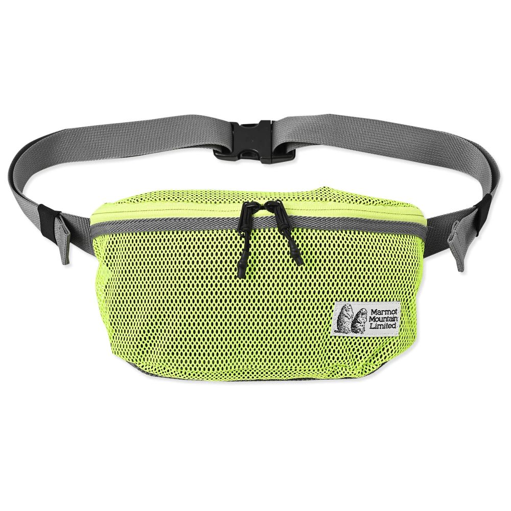 MＵ ウエストポーチ エムエムダブリュー メッシュ ウエストポーチ / NEON YELLOW MMW