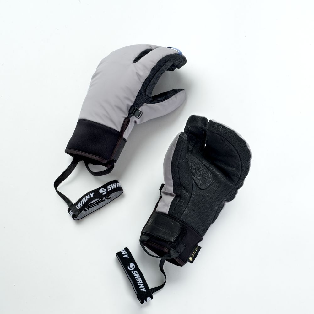 アルパインシュアグリップ 3D 3フィンガー / グレー Alpine Sure Grip