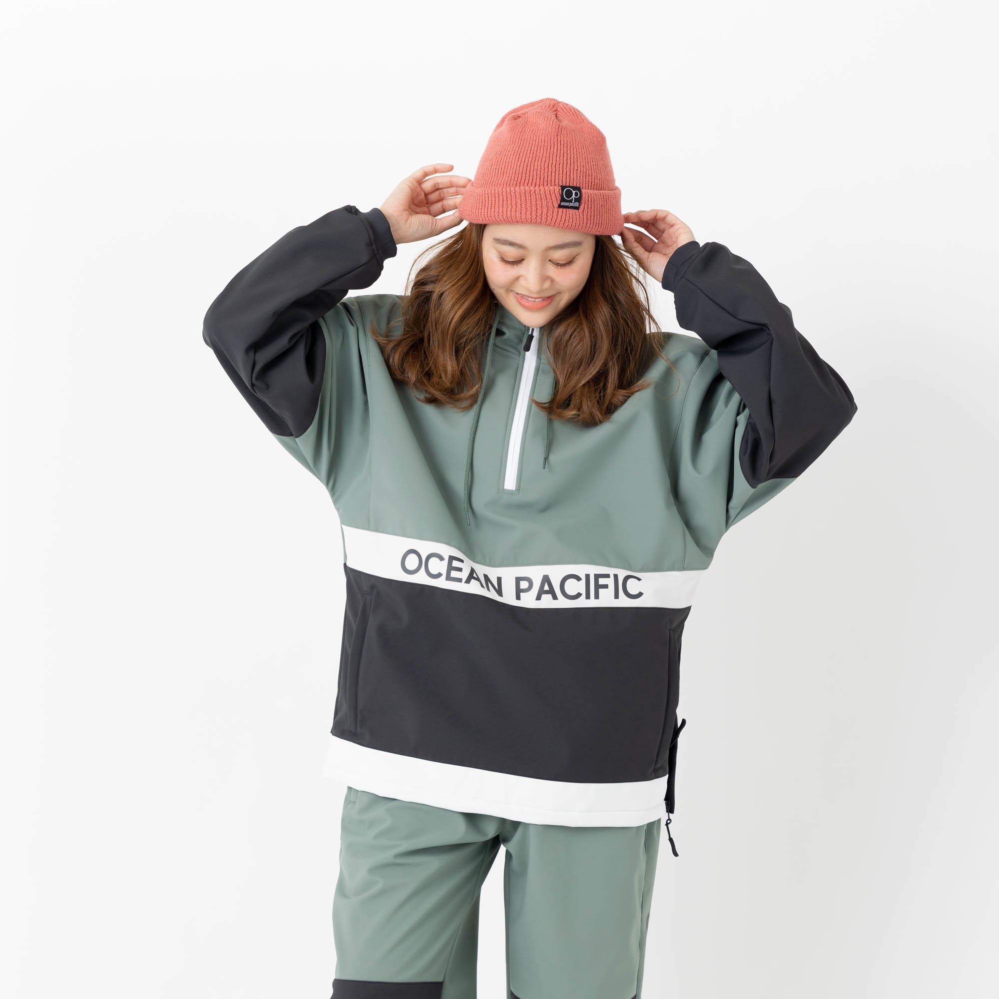 スノージャケット / モスグリーン 542404-MOS トップスレディース