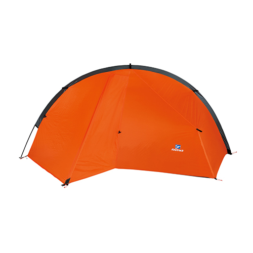 美品　finetrack カミノモノポール1 フットプリント付　登山　テント カミナモノポール1 / オレンジ FAG0601 テント 山岳用｜ファイン