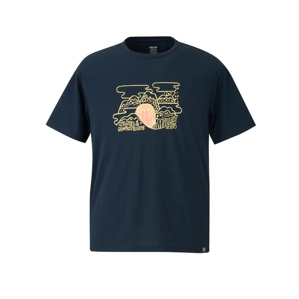 カヌルー ショートスリーブ Tシャツ / BLACK - NOIR CANNELURE TS SS M