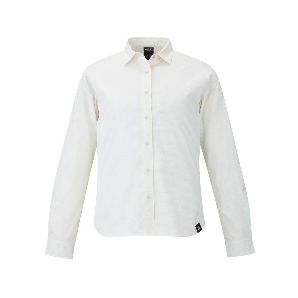 ミレー MILLET アウトドア IB CHECK SHIRT LS W MIV03221 インセクトバリヤーチェックシャツロングスリーブ / FOGGY DEW IB