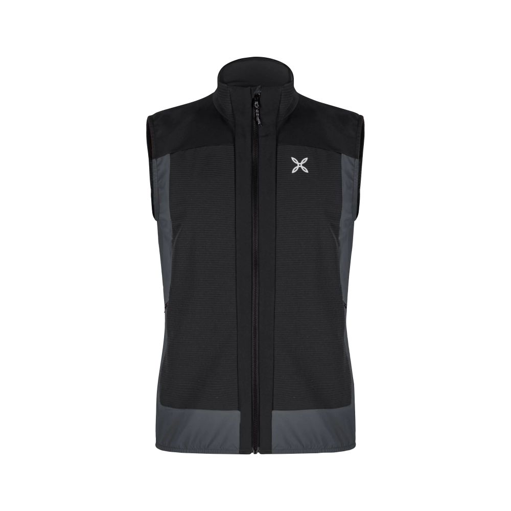ベスト ドロミティウィンドベスト / BLACK/ANTRACITE DOLOMITI WIND VEST