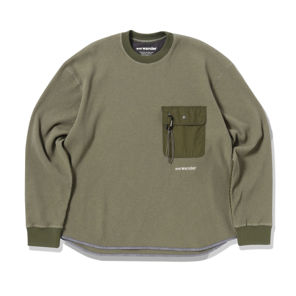 PEワッフルロングスリーブT（メンズ） / PE WAFFLE LONG SLEEVE