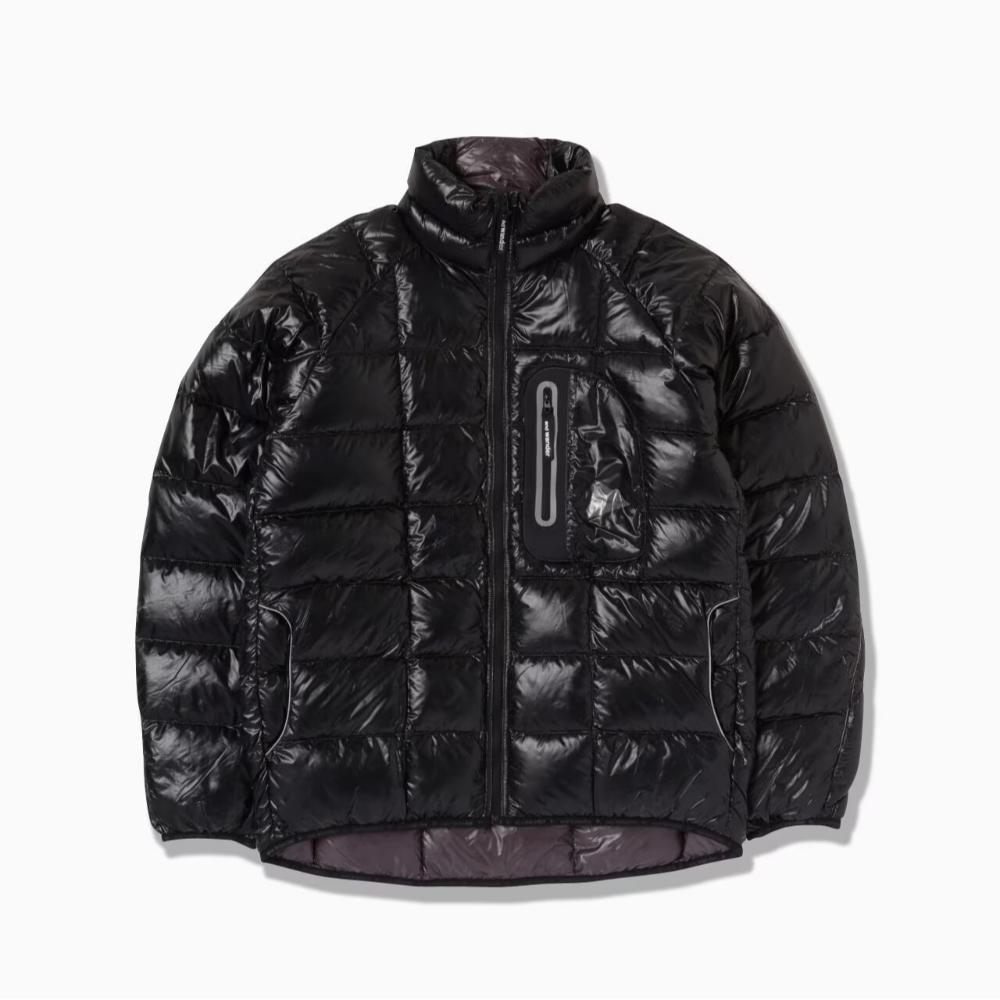 ジャケット・アウター Super Black\" Shrink MA-1_Lavender Rib stone-island-bomber-