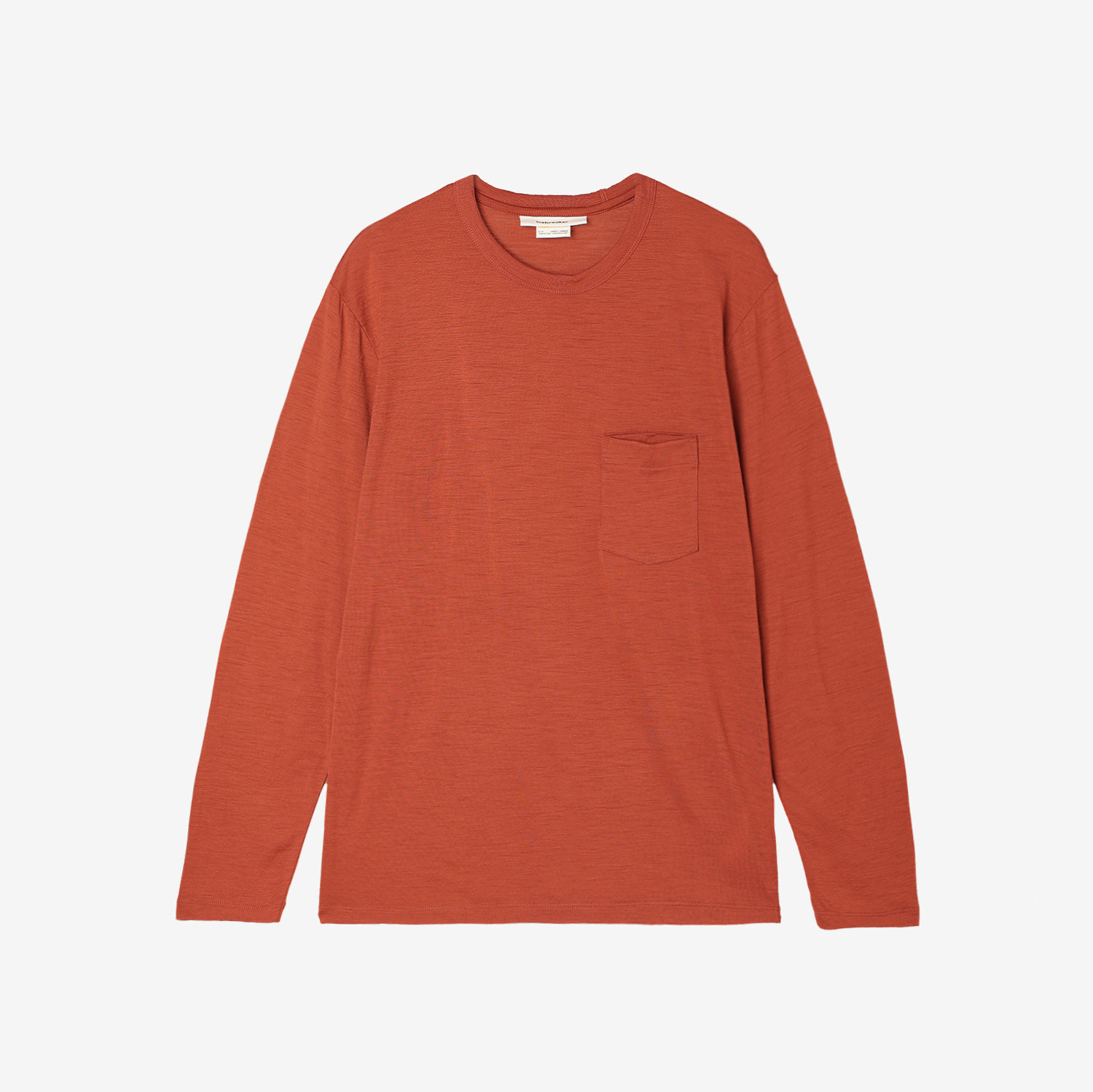 クリアランズ】メリノ 150 ロングスリーブ ポケット ティー（ユニ