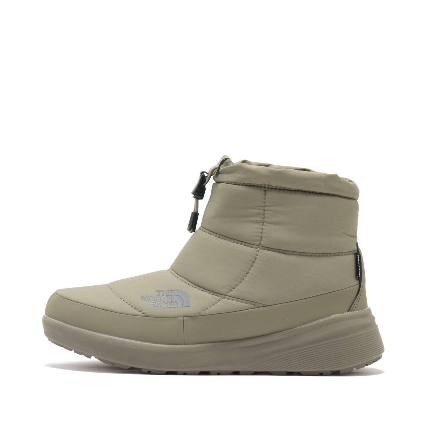 ザ・ノース・フェイス 防寒ウィンターブーツ ヌプシ ブーティ ウォータープルーフ VIII ショート ウィメンズ  8/25.0cm  マッシュルーム×TNFブラック(MK) ウィメンズ ヌプシ ブーティ ウォータープルーフ VIII ショート