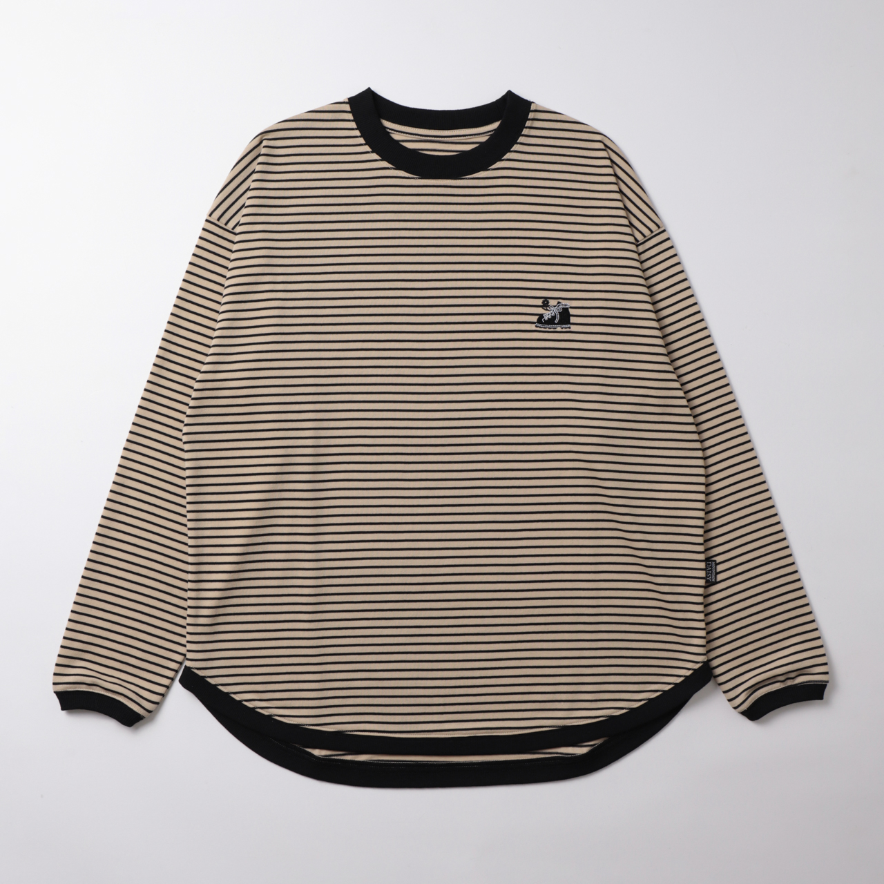 四角友里ブランド】Hike Border NAGASODE Tee（ウィメンズ