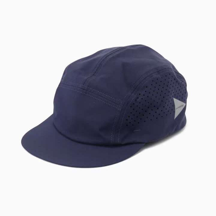 tech cap / 5744986229 navy ｜アンドワンダー / and wanderの通販