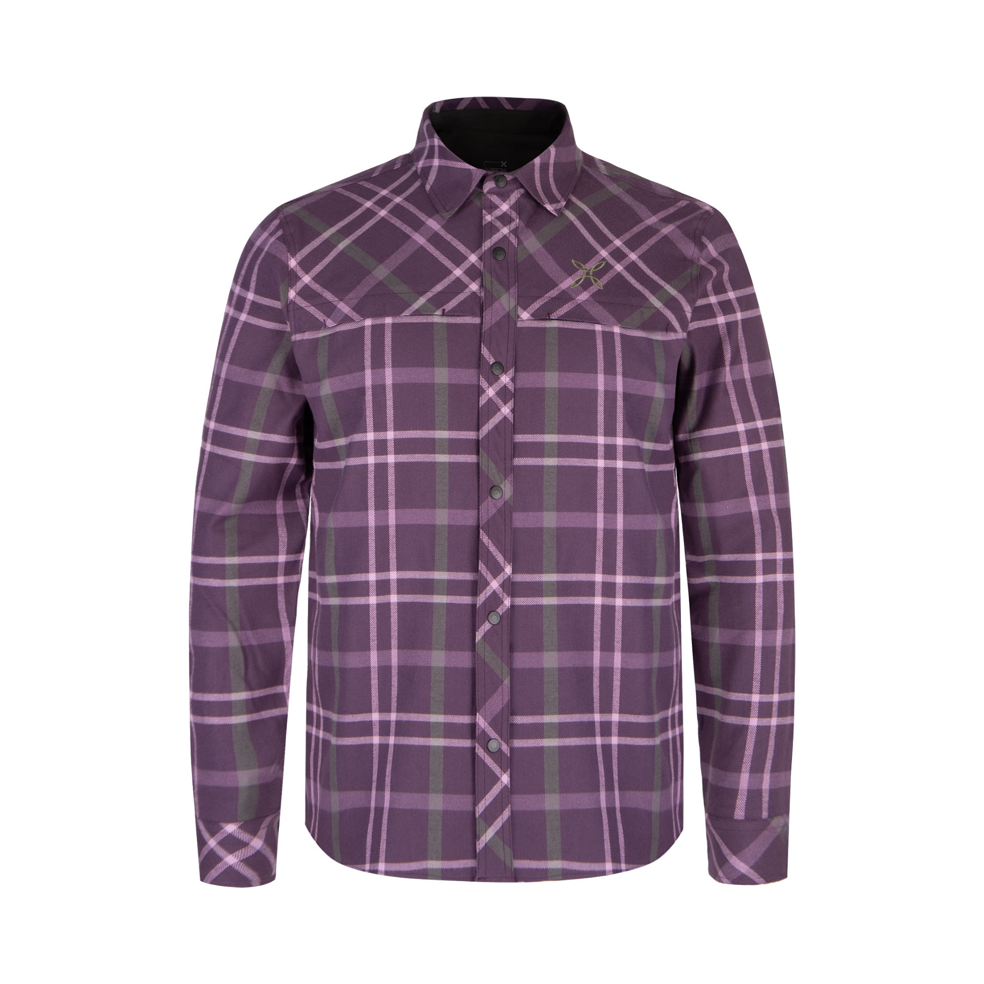 チェックシャツ（メンズ） / CHECK SHIRT MQLC74X 1449 ワインレッド