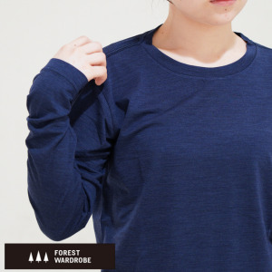 四季を通じて快適に着れるのメリノウールTシャツ