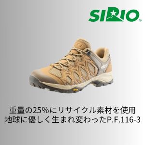 軽量で柔らかな履き心地の防水ローカットシューズ